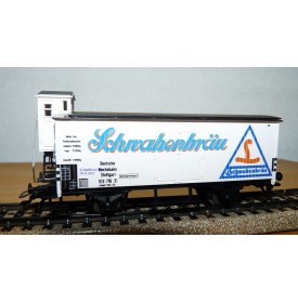 Märklin 4680,  wagon couvert à guérite Schwabenbräu DR  Neuf  BO