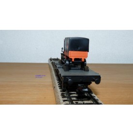 Märklin métal 4617 Wagon surbaissé EVS DB BO