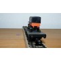 Märklin métal 4617 Wagon surbaissé EVS DB BO