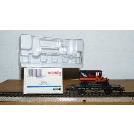 Märklin métal 4617 Wagon surbaissé EVS DB BO