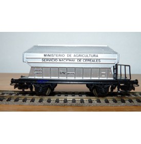 ELECTROTREN 1400, wagon trémie pour transport de céréales  RENFE BO