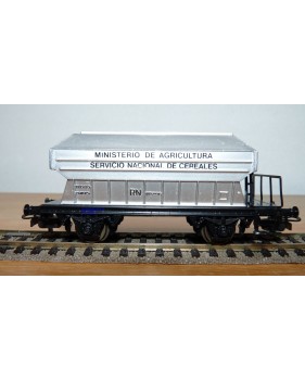 ELECTROTREN 1400, wagon trémie pour transport de céréales  RENFE BO