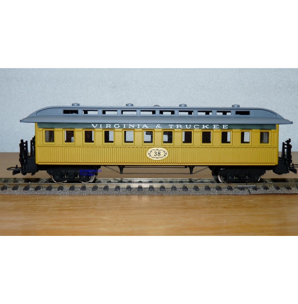 POCHER  235 / 2, voiture coach ancienne Virginia & Truckee RR  BO