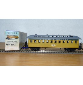 POCHER  235 / 2, voiture coach ancienne Virginia & Truckee RR  BO