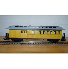 POCHER  236 / 2, voiture mixte coach/fourgon  ( baggage ) ancienne Virginia & Truckee RR  BO