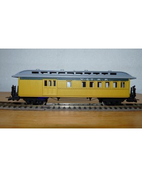 POCHER  236 / 2, voiture mixte coach/fourgon  ( baggage ) ancienne Virginia & Truckee RR  BO