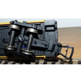 POCHER  236 / 2, voiture mixte coach/fourgon  ( baggage ) ancienne Virginia & Truckee RR  BO