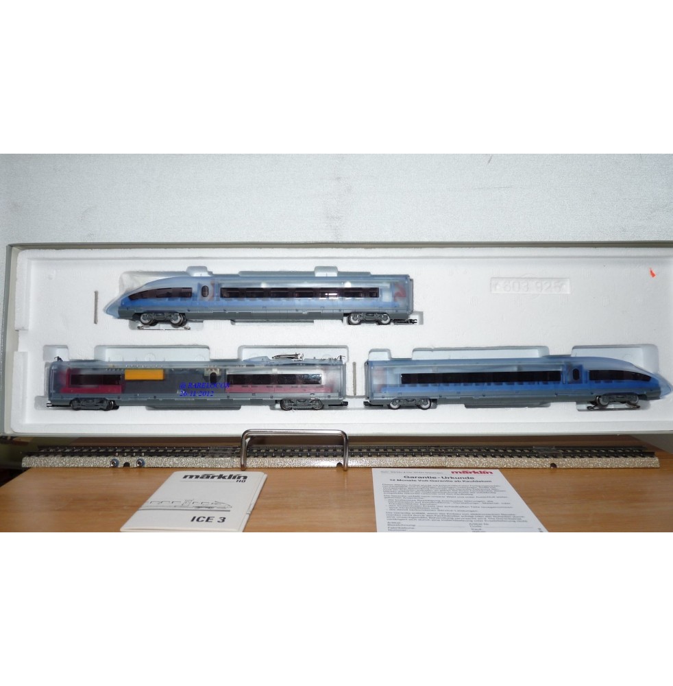 Märklin digital 39710 automotrice ICE-S Br410 DBAG BO