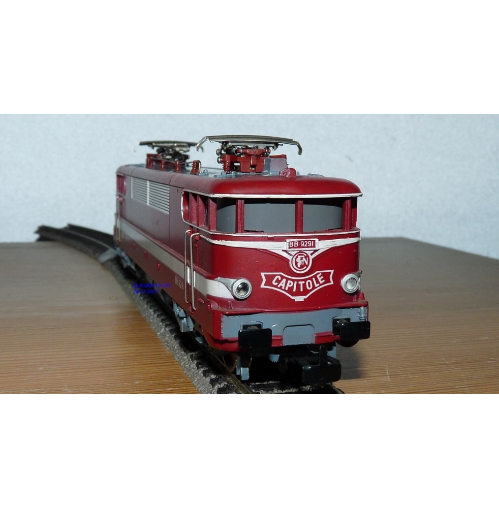 Locomotive électrique Märklin HAMO BB CAPITOLE - Rouge - Échelle HO - Réf 3338 - Neuve