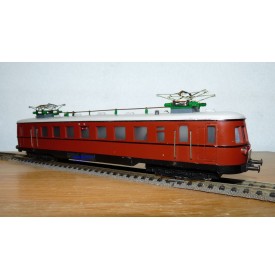 Autorail et remorque DB