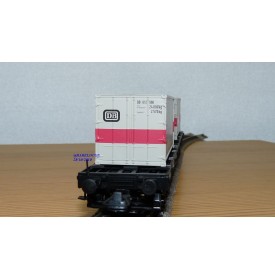 ROCO  47689, wagon  porte conteneurs DB  BO