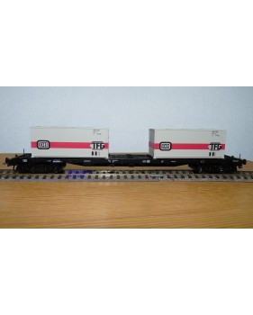 ROCO  47689, wagon  porte conteneurs DB  BO