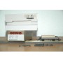 BEMO HOm  7463 100,  Coffret 4  wagons plats type Kk-w  RhB BO 