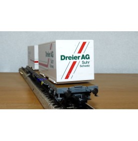 HAG 400 voiture allégée de 2 ème classe SBB BO