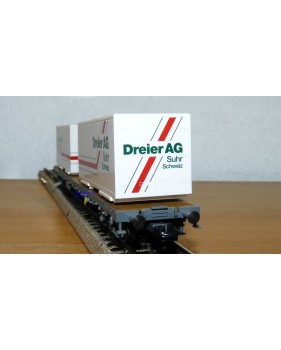 HAG 400 voiture allégée de 2 ème classe SBB BO
