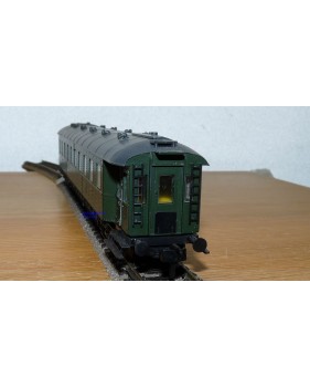 LILIPUT  285 74,  voiture mixte 2 Cl./fourgon " Bastille " SNCF  BO