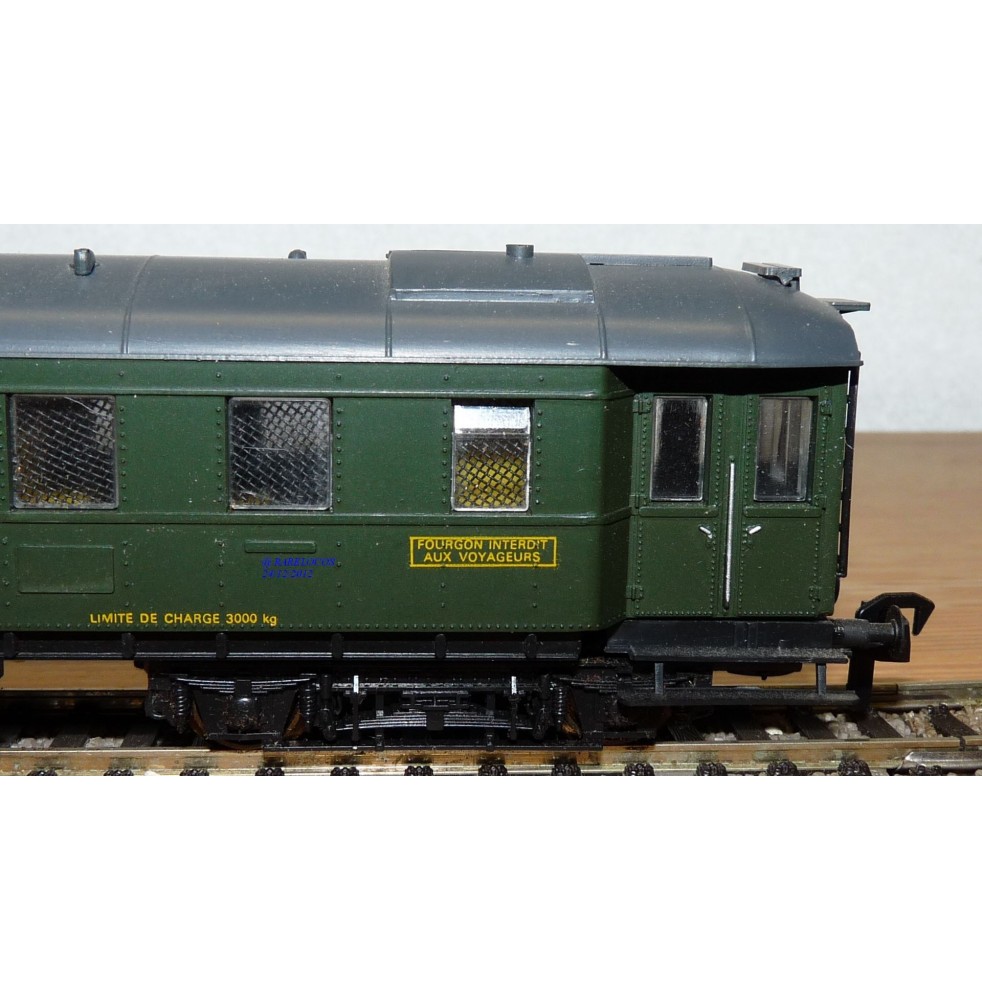Voiture Liliput Échelle HO – Boîte à Tonnerre 2ème Classe SBB-CFF (Occasion)