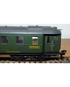 LILIPUT  285 74,  voiture mixte 2 Cl./fourgon " Bastille " SNCF  BO