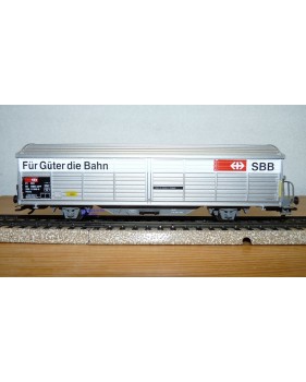 Märklin   4834, wagon couvert à parois coulissantes type Hbis SBB  Neuf  BO