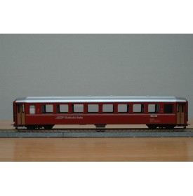 BEMO  3250 128, Voiture unifiée rouge Ferrovia Retica N°: B 2358  RhB  BO