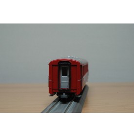 Voiture métallique à portes centrales AB 1157 Rhb BO
