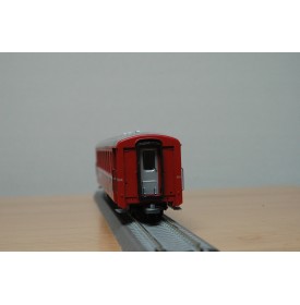 BEMO  3250 128, Voiture unifiée rouge Ferrovia Retica N°: B 2358  RhB  BO