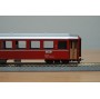 BEMO  3250 128, Voiture unifiée rouge Ferrovia Retica N°: B 2358  RhB  BO