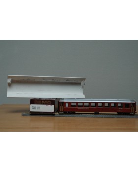 Voiture métallique à portes centrales AB 1157 Rhb BO