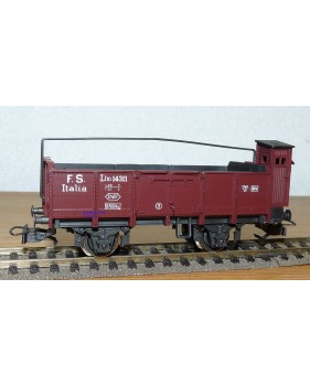 RIVAROSSI  Tren Hobby 12004,  wagon tombereau à guérite type Ltm  FS BO