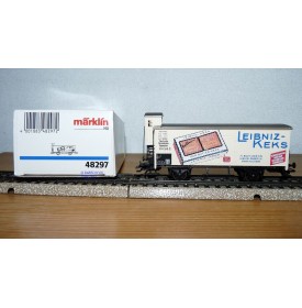 Märklin 48297,  wagon couvert à guérite Schwabenbräu DR  Neuf  BO