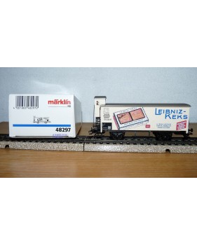 Märklin 48297,  wagon couvert à guérite Schwabenbräu DR  Neuf  BO