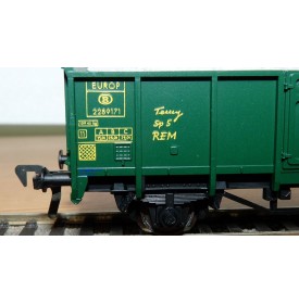 FLEISCHMANN 5207 wagon tombereau EUROP type 1215 SNCB BO