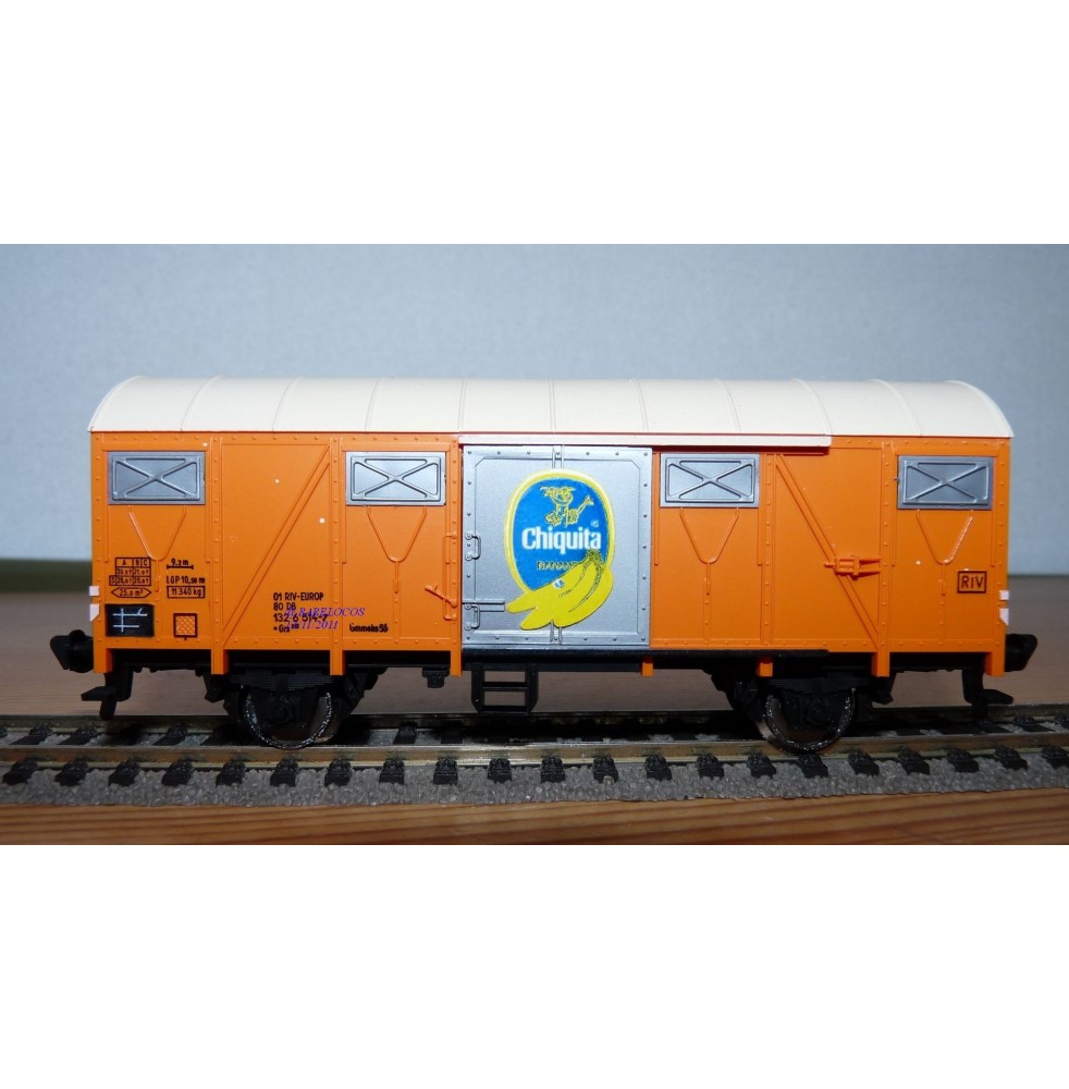 FLEISCHMANN 5331 wagon couvert CHIQUITA DB BO