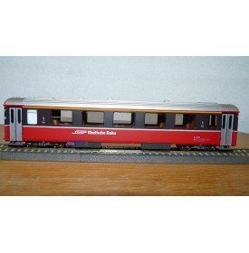 BEMO  3281 102 , voiture unifiée 3 ème série de 1 ère classe type A N°: 1272  RhB  BO