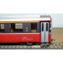 Voiture métallique à portes centrales AB 1157 Rhb BO