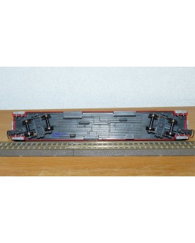 BEMO  3281 102 , voiture unifiée 3 ème série de 1 ère classe type A N°: 1272  RhB  BO