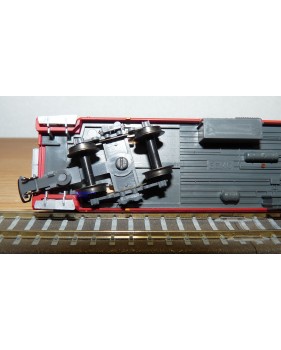 BEMO  3281 102 , voiture unifiée 3 ème série de 1 ère classe type A N°: 1272  RhB  BO