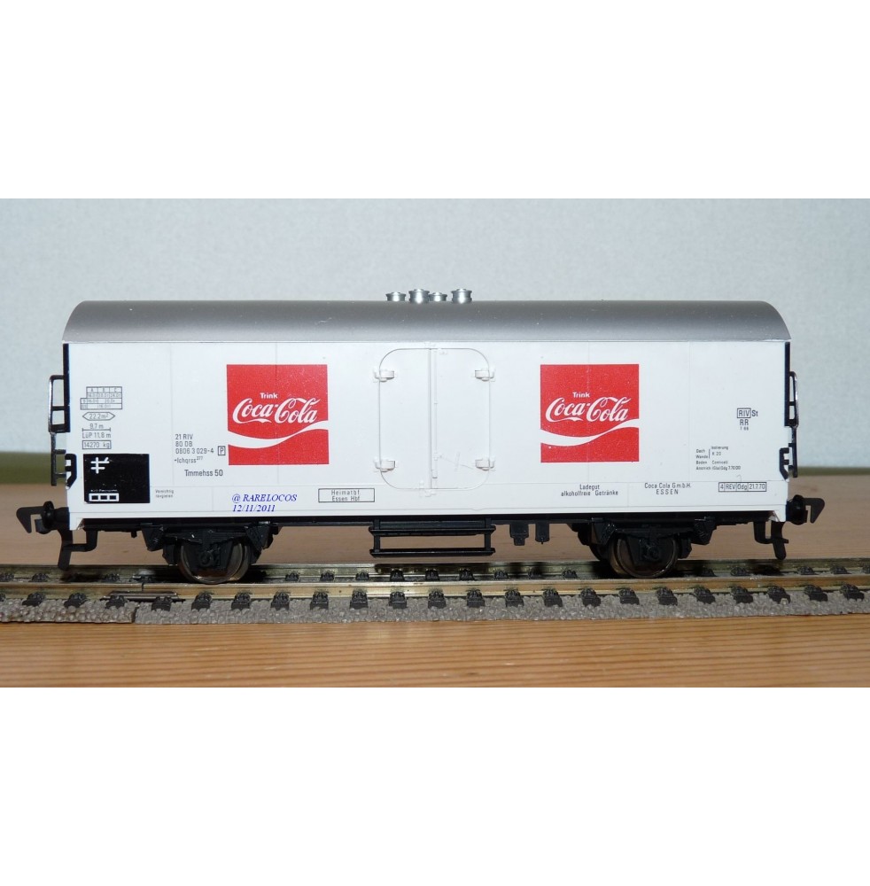 FLEISCHMANN 5347 wagon réfrigérant type Ichqrss377 COCA COLA DB BO