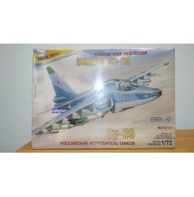 SVEZDA 7217, Avion d'attaque SUKHOI SU-39 neuf BO 1/72