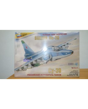 SVEZDA 7217, Avion d'attaque SUKHOI SU-39 neuf BO 1/72