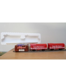LILIPUT 229 04, wagons couverts pour  bière ASTRA DB BO