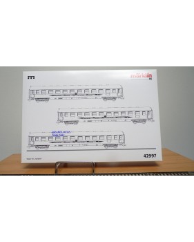 Märklin 3121 coffret diesel grandes lignes V200 DB BO