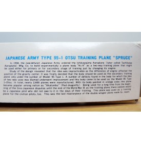 NICHIMO S 4814, rarissime TACHIKAWA Ki 9 SPRUCE BO 