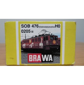 BRAWA 0205, motrice Bo Bo N° 476 SOB ( ex Br 42 et 477 DR ) Neuf BO