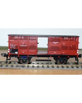 FLEISCHMANN 5354 wagon couvert à claire voie type Vh 04 DB BO
