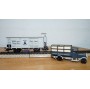 Märklin 48096 / 96701, wagon couvert à guérite et camion Papier Fabrik Salach  K.W.Sts.E.Neuf BO
