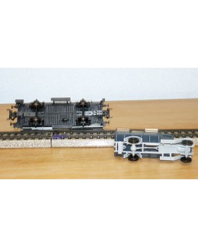 Märklin 48096 / 96701, wagon couvert à guérite et camion Papier Fabrik Salach  K.W.Sts.E.Neuf BO
