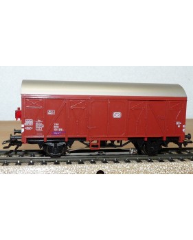 Märklin 4411,  wagon couvert type Grs-v avec feu de fin de convoi  Neuf  BO