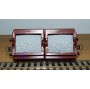 ROCO 4323, wagon plat type OKMM 58 chargé de conteneurs spéciaux DB BO