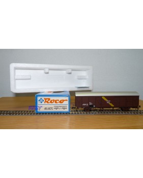 ROCO 46405, wagon couvert pour transport postal ( Postbeiwagen)  type Gbss-vx ÖBB BO
